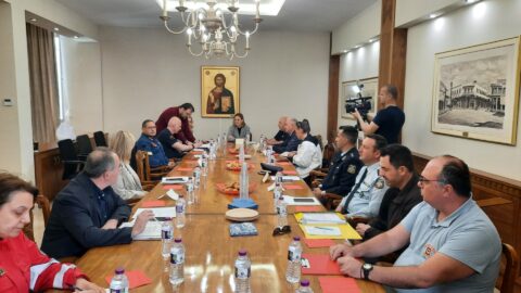 Συνεδρίασε το Τοπικό Επιχειρησιακό Συντονιστικό Όργανο Πολιτικής Προστασίας του Δήμου Σερρών