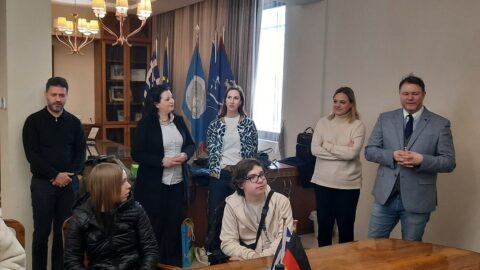 Μαθήτριες και μαθητές επισκέφθηκαν το Δήμο Σερρών στο πλαίσιο του προγράμματος Erasmus