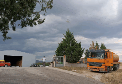 Ο Δήμος Σερρών συνέδραμε στην κατάσβεση της πυρκαγιάς στο Νέο Σούλι