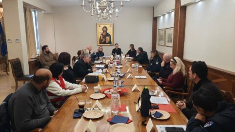 Συνεδρίαση του Τ.Ε.Σ.Ο.Π.Π Δήμου Σερρών ενόψει της χειμερινής περιόδου