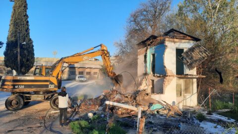 Ξεκίνησαν οι κατεδαφίσεις στο Κεντρικό Πάρκο Σερρών – Σε τροχιά απελευθέρωσης ο δημοτικός χώρος