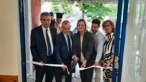 Εγκαινιάστηκε το Κέντρο Ημερήσιας Φροντίδας Ηλικιωμένων του Δήμου Σερρών