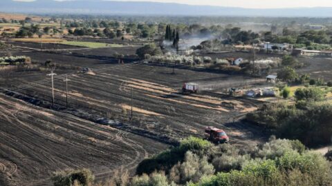 Οριοθετήθηκε η πυρκαγιά στην Οινούσσα-Ευχαριστίες του Δήμου Σερρών σε όλους τους εμπλεκόμενους φορείς