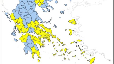 Ημερήσιος Χάρτης Πρόβλεψης Κινδύνου Πυρκαγιάς 18 7 2026