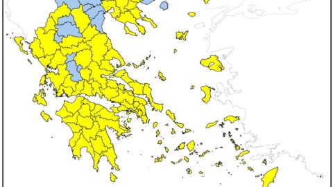 Ο Ημερήσιος Χάρτης Πρόβλεψης Κινδύνου Πυρκαγιάς 22 8 2026