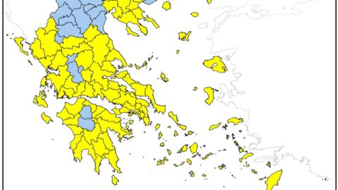 Ο Ημερήσιος Χάρτης Πρόβλεψης Κινδύνου Πυρκαγιάς 25 8 2026