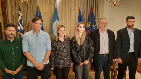 Η Δήμαρχος Σερρών Βαρβάρα Μητλιάγκα υποδέχθηκε τη διοίκηση του “ΜΓΣ Πανσερραϊκός” ενόψει της ευρωπαϊκής συμμετοχής